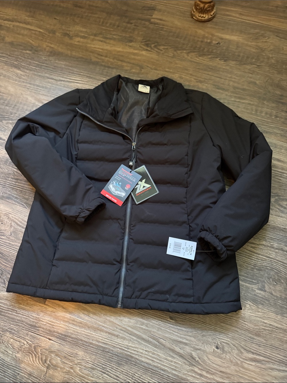 ZeroXposur Black Puffer Jacket brand new - never worn XL